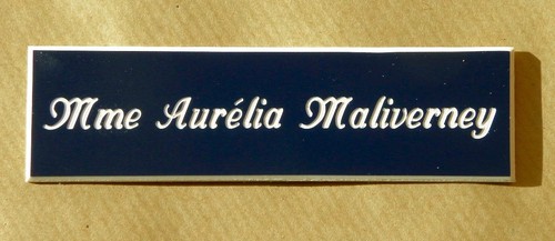 Placca cassetta della posta