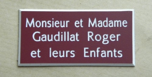 Placca incisa cassetta della - incisa,